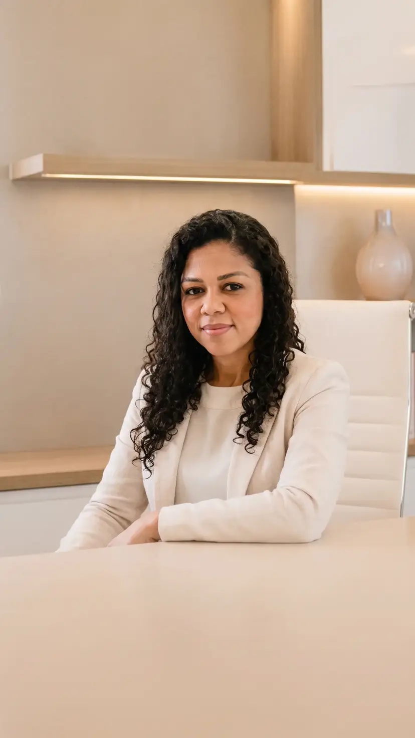Richelly Murta, psicóloga e neuropsicóloga, no consultório em Laranjeiras, Serra.